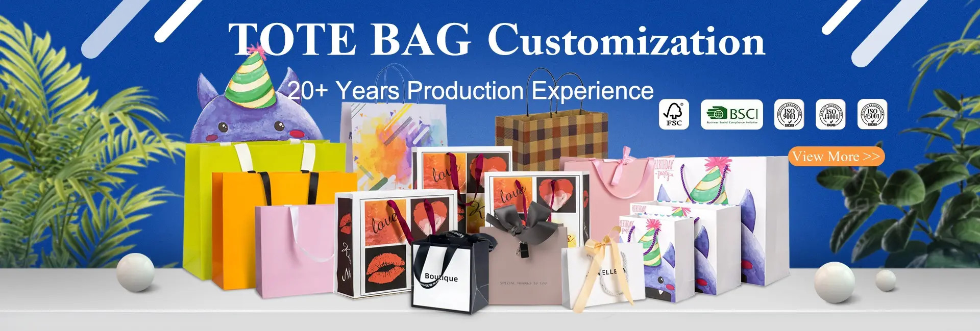quality Paper Packaing Bags factory